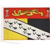 AZ FLAG Bandiera Contea Di Norfolk 45x30 cm - Bandierina County Of Norfolk - Inghilterra 30 x 45 cm Cordicelle