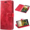 Mulbess Cover per Samsung Galaxy Note 9, Custodia Pelle con Magnetica per Samsung Galaxy Note 9 [Vinatge Case], Vino Rosso