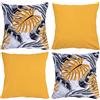 Amilian Set di 4 cuscini decorativi con imbottitura, cuscino decorativo; cuscino decorativo con federa; cuscino per divano per camera da letto, soggiorno, bambini, federa per cuscino 40 x 40cm, set17