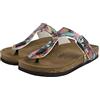 Mumka Muchas Flores de Colores, Sandalo Donna, Multicolore, 41 EU