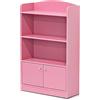 Furinno Stylish KidKanac Librerie, Legno, Pink