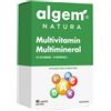 ALGEM NATURA Srl Algem Multivitamin Multimineral, Algem Natura, Integratore Alimentare, 60 Compresse Masticabili, Vitamine e Minerali, Supporto Fisiologico, Gusto Arancia