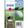 EPSON CARTUCCIA EPSON ORIGINALE MAGENTA T3463 SERIE PALLINA DA GOLF - EPSON - C13T34634010