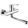 Paffoni Miscelatore per lavello a muro Paffoni Lime con canna tubo dritta LM161CR