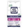 VET LINE SALUTE MONOPROTEICO PESCE TAGLIA PICCOLA 1KG CROCCANTINO PER CANI FINO A 10KG DI PESO.