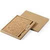 Taccuino A5 con penna personalizzato Parure Cork personalizzate o neutre
