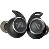 JBL Reflect Aero Cuffie In-Ear True Wireless Bluetooth, Auricolari Impermeabili e Antipolvere IP68 con Cancellazione Adattiva del Rumore, per Musica e Chiamate, Autonomia 8+16 Ore, Nero