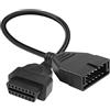 YACSEJAO 12-pin a OBD2 16-pin OBD1 OBDII auto diagnostica cavo adattatore per i veicoli GM 40 cm (Nota: Incompatibile ELM327)