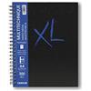 Canson XL Mix Media Textured Book spiralato lato lungo, copertina rigida, A4, 34 fogli 300 g/m, grana media