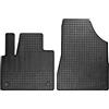 AUTO-STYLE Tappetini in Gomma Compatibile con Mercedes Citan (W420) Box & Renault Kangoo Furgon & Nissan Townstar 2021- (2 Pezzi + Sistema di Fissaggio)