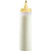 Bestron dispensatoreper impasto, dosatore per impasto da 700 ml, per crepes, poffertjes, pancake, waffle, muffin o ciambelle, colore: Giallo
