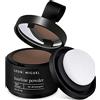 LEON MIGUEL Polvere per capelli LEON MIGUEL - Hair Line Powder: correttore per capelli resistente all'acqua per coprire la ricrescita, per donne e uomini; infoltitore capelli invisibile - 4g (Castano chiaro)