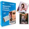 AlaskaPrint 100x fogli carta fotografica a4 lucida 240 g, 4R (10 x 15 cm), carta fotografica, carta foto, cartoline fotografiche cartoline, fotografiche ad asciugatura rapida fogli impermeabili