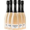 6 Bottiglie Prosecco DOC Rosé Brut 2023 Martòn - Bollicine