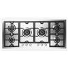 Ilve Piano cottura a gas filotop Panoramagic HCPMT125DD in acciaio inox da 118 cm