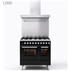 Ilve Cucina LD09 Pro Line LDBI09WMP con forno elettrico e piano cottura a induzione da 90 cm