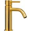 Paffoni Miscelatore per lavabo senza scarico Paffoni Light oro spazzolato LIG071HGSP