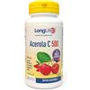 LongLife® Acerola C 500 | Integratore masticabile con acerola, vitamina C, rosa canina, esperidina e rutina | Difese immunitarie | 30 cpr | Gusto frutti di bosco | Vegano e senza glutine