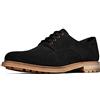 Clarks Foxwell Hall, Scarpe Stringate Derby Uomo, Nero (Black Sde Black Sde), 42 EU