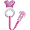 Mam Dentaruolo Anello Dentizione Mini Cooler con Clip - Rosa