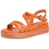 MARCO TOZZI Damen 2-2-28702-20, Sandali con Zeppa Donna, Bianco, 41 EU