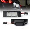 DHCN 2x Luce targa a LED per I-n-finiti Q50 Ni-ssan Q-ashqai J11 P-rimera P12 P-athfinder R51 X-Trail T31 Ju-ke F15 M-icra V-ersa N-avara