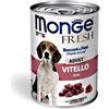 MONGE FRESH CANE ADULTO UMIDO 400 G BOCCONI IN PATE' VITELLO