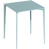 Fast Allsize Tavolo alto quadrato in alluminio verniciato 59Q099A