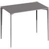 Fast Allsize Tavolo alto rettangolare in alluminio verniciato 59R138A
