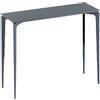 Fast Allsize Tavolo alto rettangolare in alluminio verniciato 59R134A