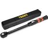 TAGVIT Chiave Dinamometrica 1/2", Alta Precisione ± 3%, 30-210 Nm Chiavi Dinamometriche 72 Denti Chiave Dinamometrica per Riparazione Moto, Auto, Camion