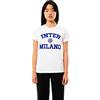 Inter T-Shirt Donna, Prodotto Ufficiale, Collezione Back to Stadium
