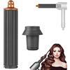 XINHNMUU 2 in 1 Multifunzione Accessori per Dyson Airwrap, 40 mm per Dyson Airwrap Long Hair curling Barrel Adatto per Modellare Varie Acconciature, per Dyson Supersonic Asciugacapelli