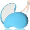 COMBLU Gomma per capelli in cristallo, strumento di rimozione dei capelli magico riutilizzabile per donne e uomini, strumento di rimozione dei capelli esfoliante indolore per gambe posteriori e gambe (blu)
