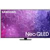 Samsung Tv Qled 43'' Samsung QE43QN90CAT 4K Uhd 3840x2160p Smart tv classe G Carbonio/Argento