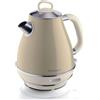 Ariete 2869 Bollitore Elettrico 1,7 Litri di Design - Infusi, tè e tisane - Autospegnimento - 2000 Watt - Acciaio Inox - Linea Vintage - Beige