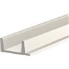 Cornice Pitturabile per Illuminazione Unidirezionale per Strisce LED - 2m Variante Lunghezza 2 Metri
