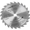 Meistercraft Meister 5905670 - Lama per sega Ø 185 x Ø 20 x 2,2 mm, 24 denti