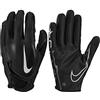 Nike - Guanti da Calcio Vapor Jet 7.0 Neri | Neri | Piccoli bianchi