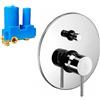 Paffoni Miscelatore ad incasso per doccia Paffoni Light con deviatore cromato LIG015CR