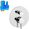 Paffoni Miscelatore ad incasso per doccia Paffoni Light 2 uscite cromato LIG018CR
