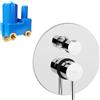 Paffoni Miscelatore ad incasso per doccia Paffoni Light 3 uscite cromato LIG019CR