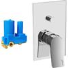 Paffoni Miscelatore ad incasso per doccia Paffoni Tilt 2 uscite cromato TI015CR