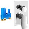Paffoni Miscelatore ad incasso per doccia Paffoni Tilt 3 uscite cromato TA019CR