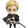 GOOD SMILE COMPANY Attack on Titan Nendoroid Action Figure Erwin Smith 10 cm GOOD SMILE COMPANY