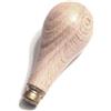 Manico Bulino In Legno Forma Di Pera