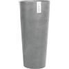 ECOPOT'S Vaso per piante e fiori AMSTERDAM ECOPOT'S in polipropilene grigio H 70 cm Ø 32 cm