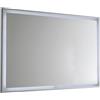 Leroy Merlin Specchio con illuminazione integrata bagno rettangolare Quadra L 90 x H 50 cm