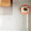 ATLAS CONCORDE SOLUTION Piastrella da pavimento e rivestimento interno 60 x 60 cm Sp. 8 mm rettificato Marble Vision in gres porcellanato smaltato lucido bianco calacatta traffico molto intenso (pei 5/5) 1.44 mq