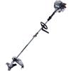 STERWINS Decespugliatore a scoppio 2 tempi 42.7 cm³ in alluminio STERWINS PBC2 43L AB2 impugnatura tondo con lama in acciaio a 3 denti